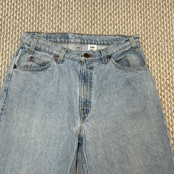 Vintage Orange Tab Levis 560 Loose Fit Tapered Leg Light - Picture 7 of 16